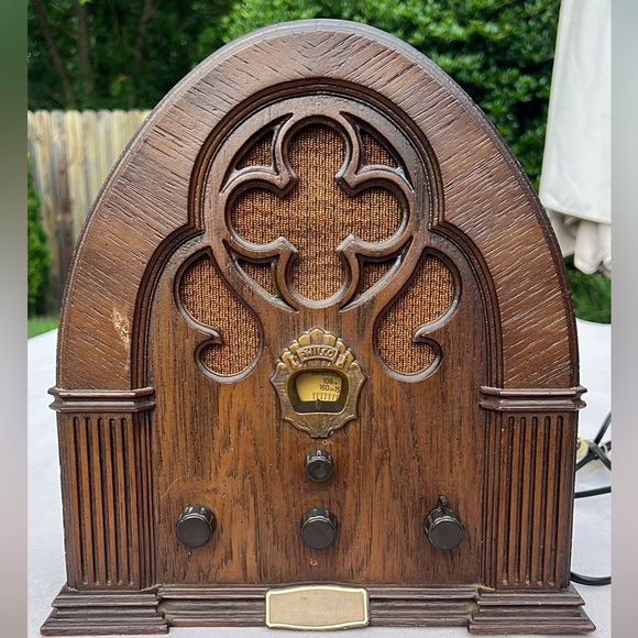 Vtg Philco Ford Special Edition Radio Stylized Version Of The Baby Grand R-90